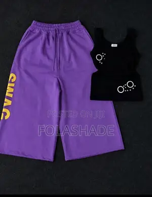 Jort Joggers and Cute Top