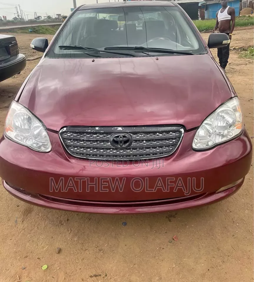 Toyota Corolla 2006 Red
