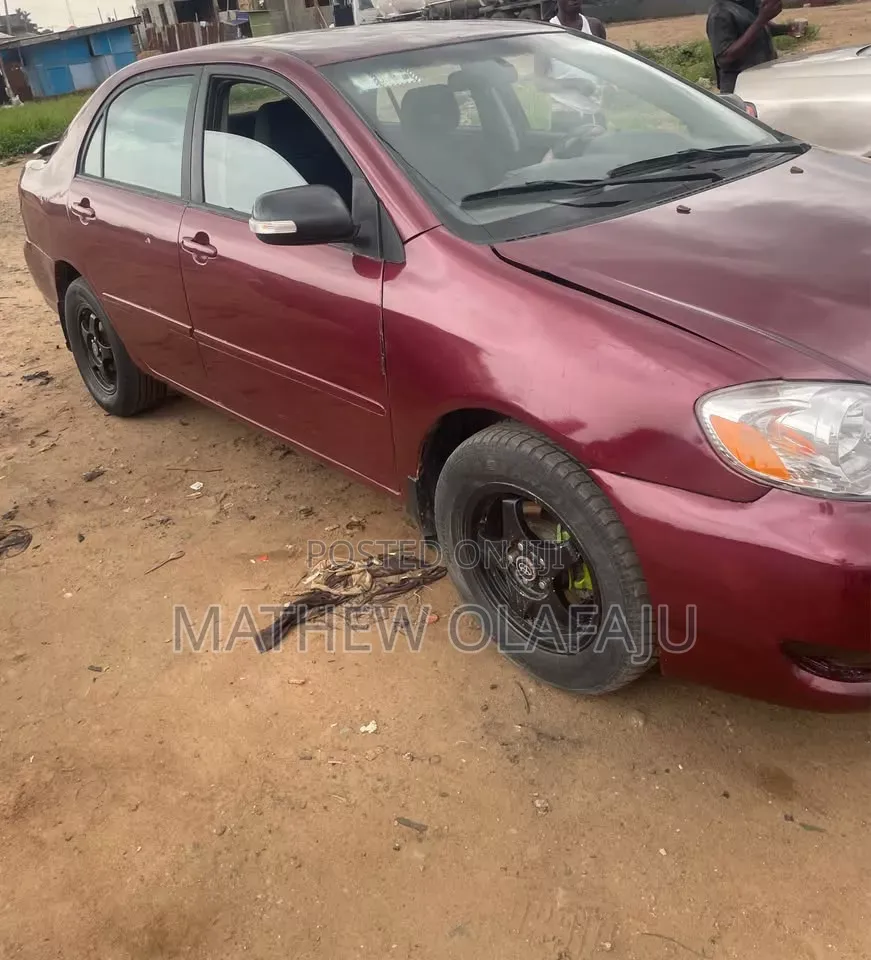 Toyota Corolla 2006 Red