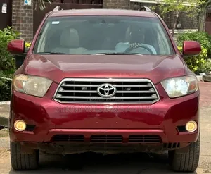 Toyota Highlander 2008 Red