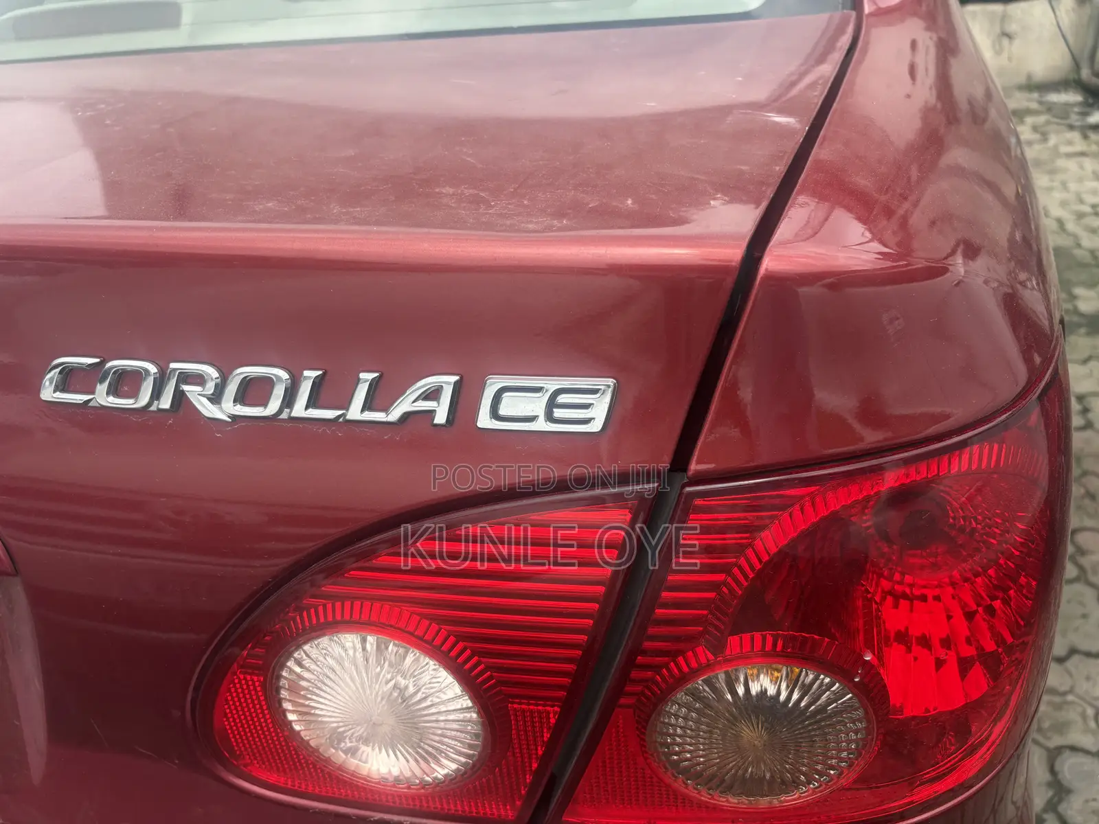 Toyota Corolla CE 2007 Red