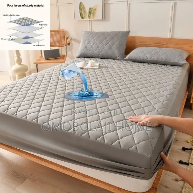 Premium Waterproof Bed Cover & Mattress Protector
