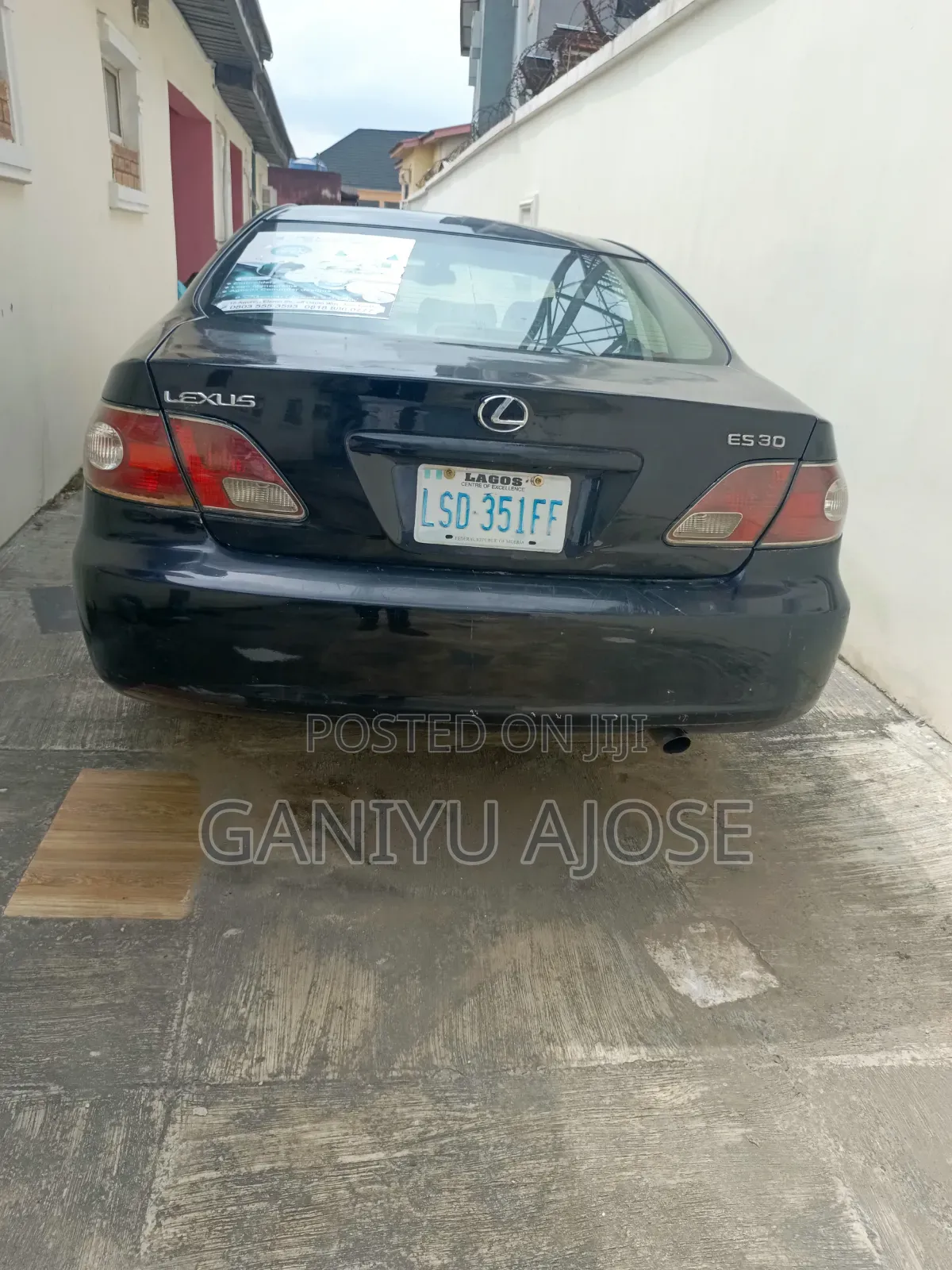 Lexus ES 300 2003 Black