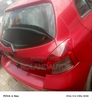 Toyota Yaris 2007 Red