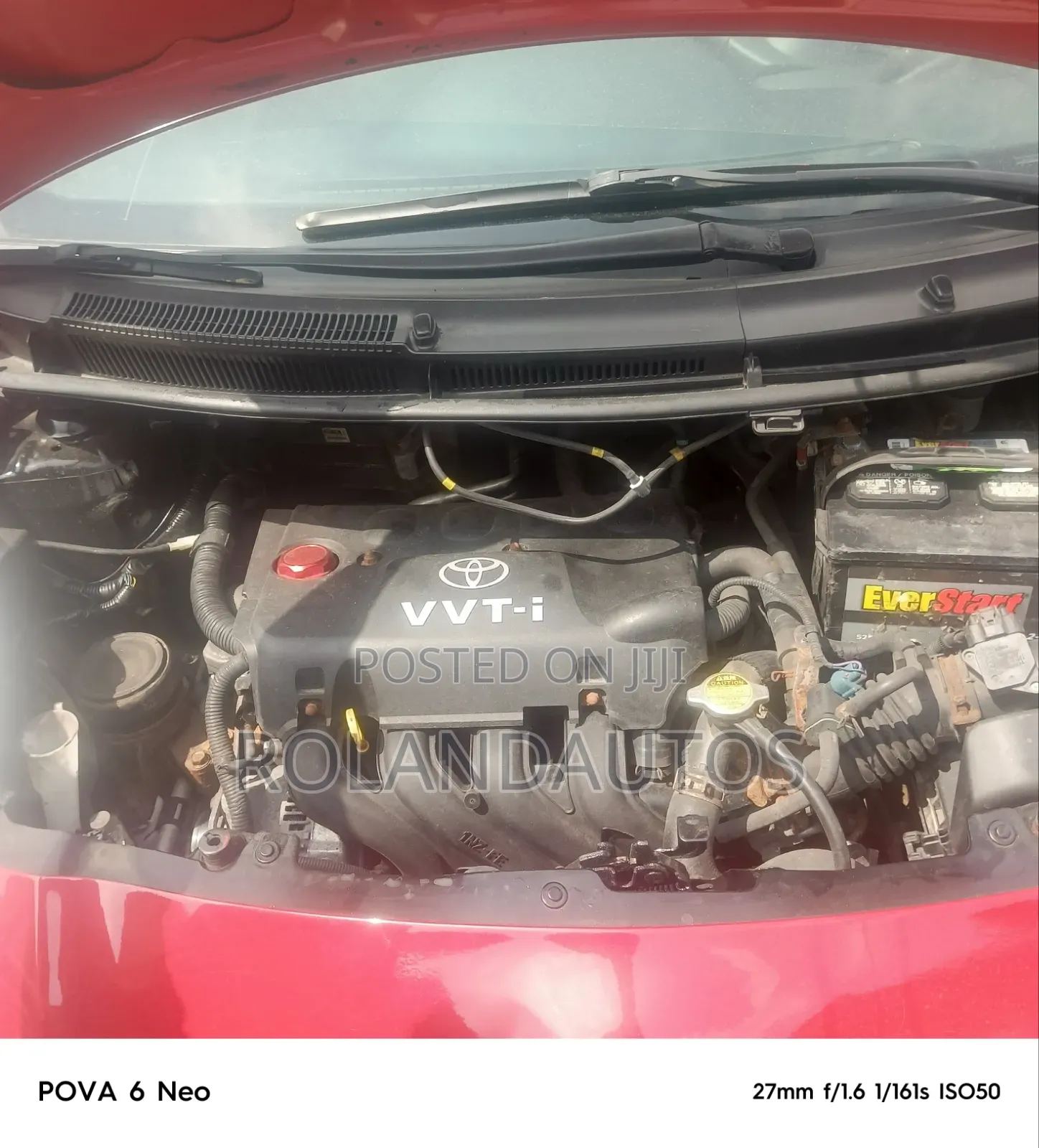 Toyota Yaris 2007 Red