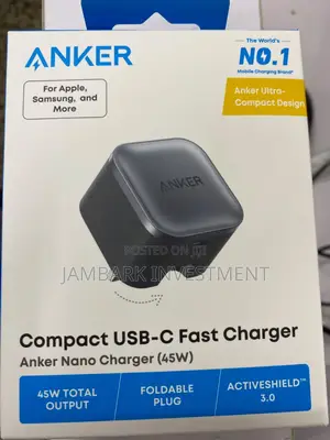Anker Nano 45W USB C Charger - GaN Fast Charger