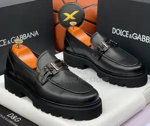 Dolce & Gabbana Quality Luxury Men Genuine Leather Shoe