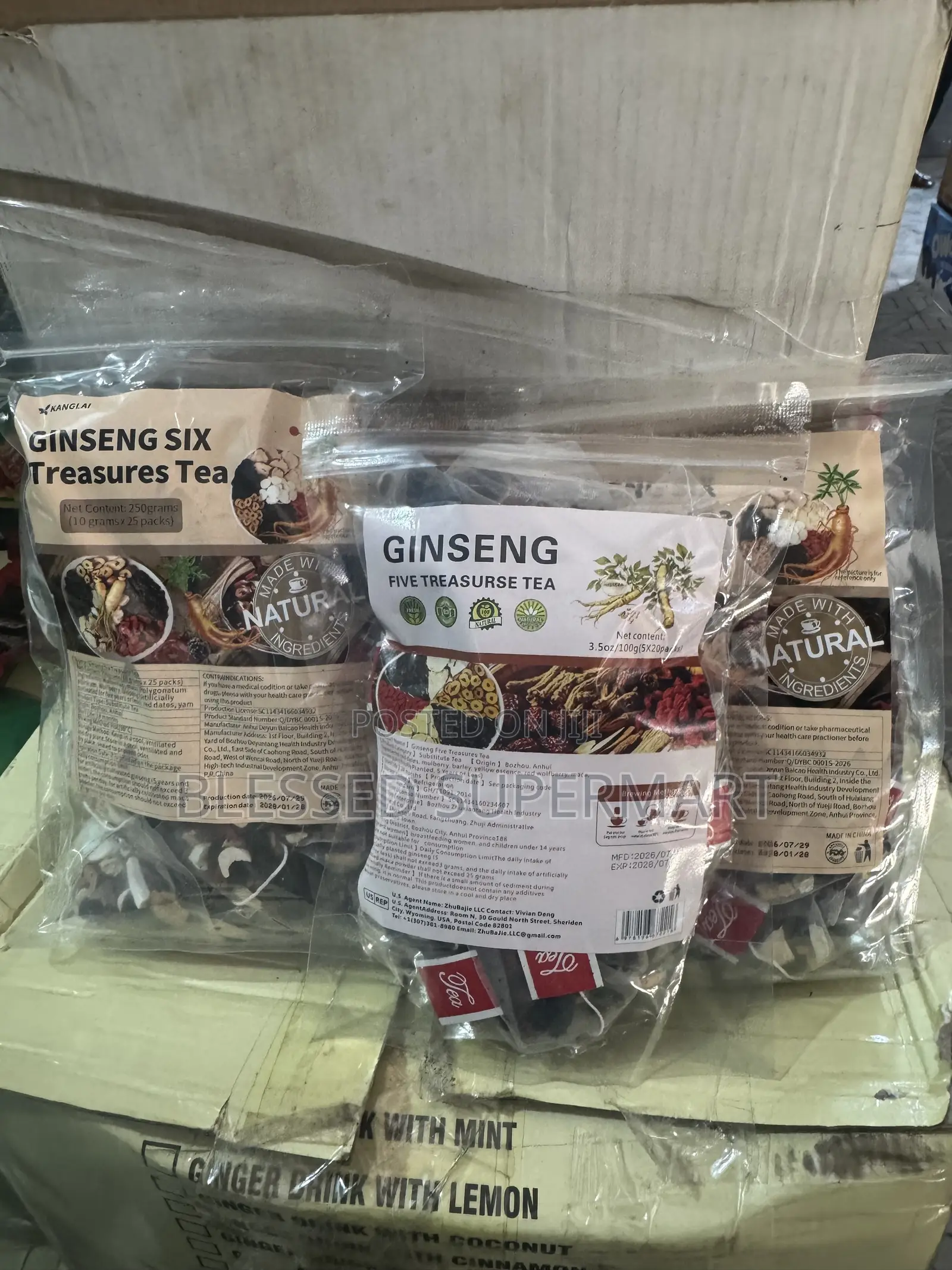 Ginseng Treasure Teas