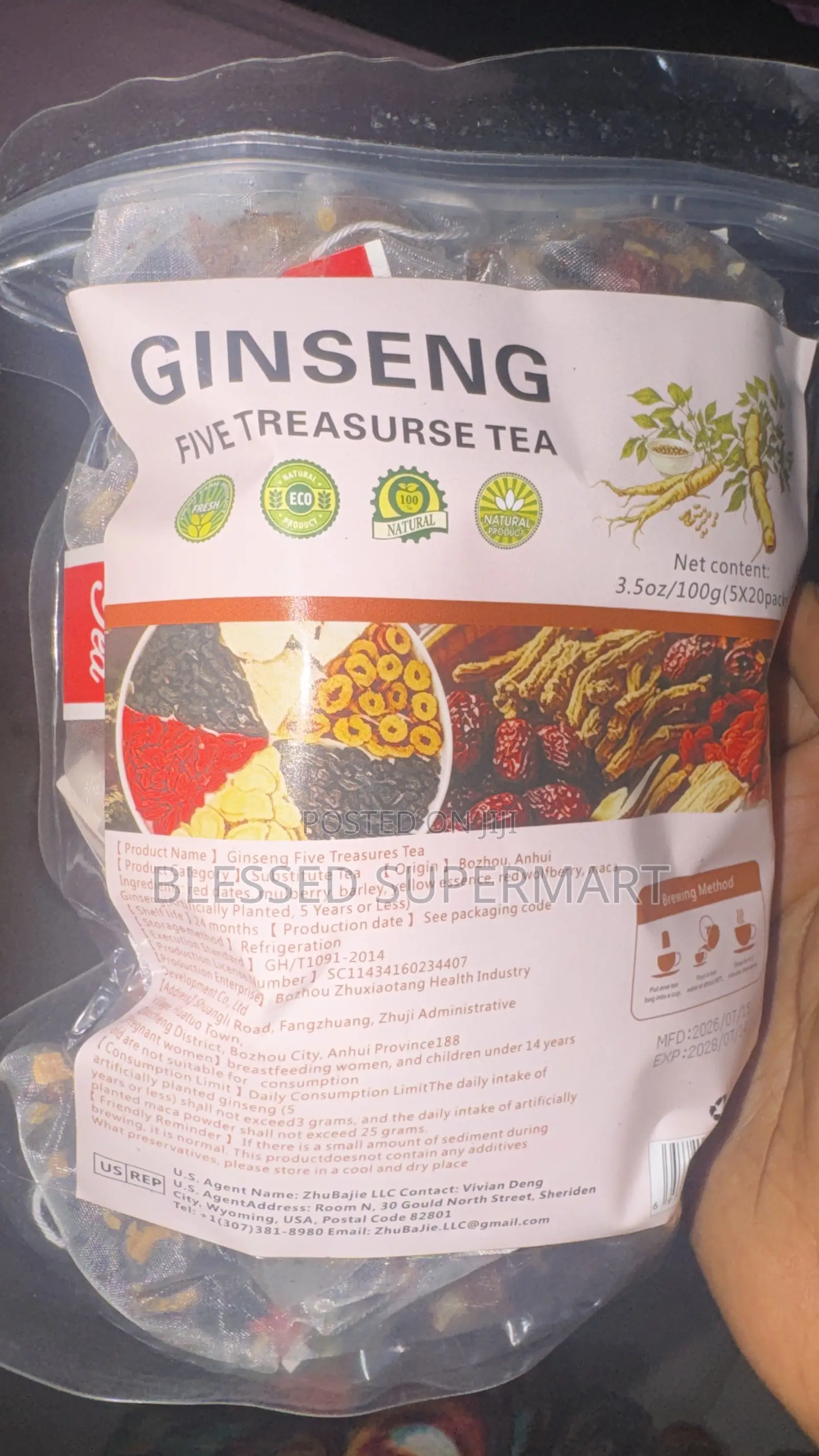 Ginseng Treasure Teas