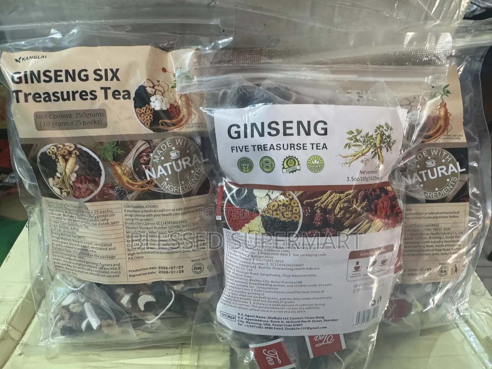 Ginseng Treasure Teas