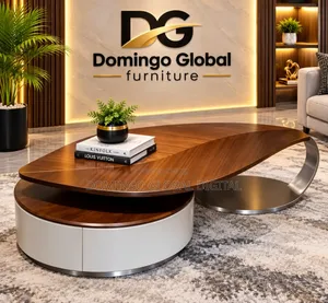 Luxury Morden Coffee Table With Leaf Shape