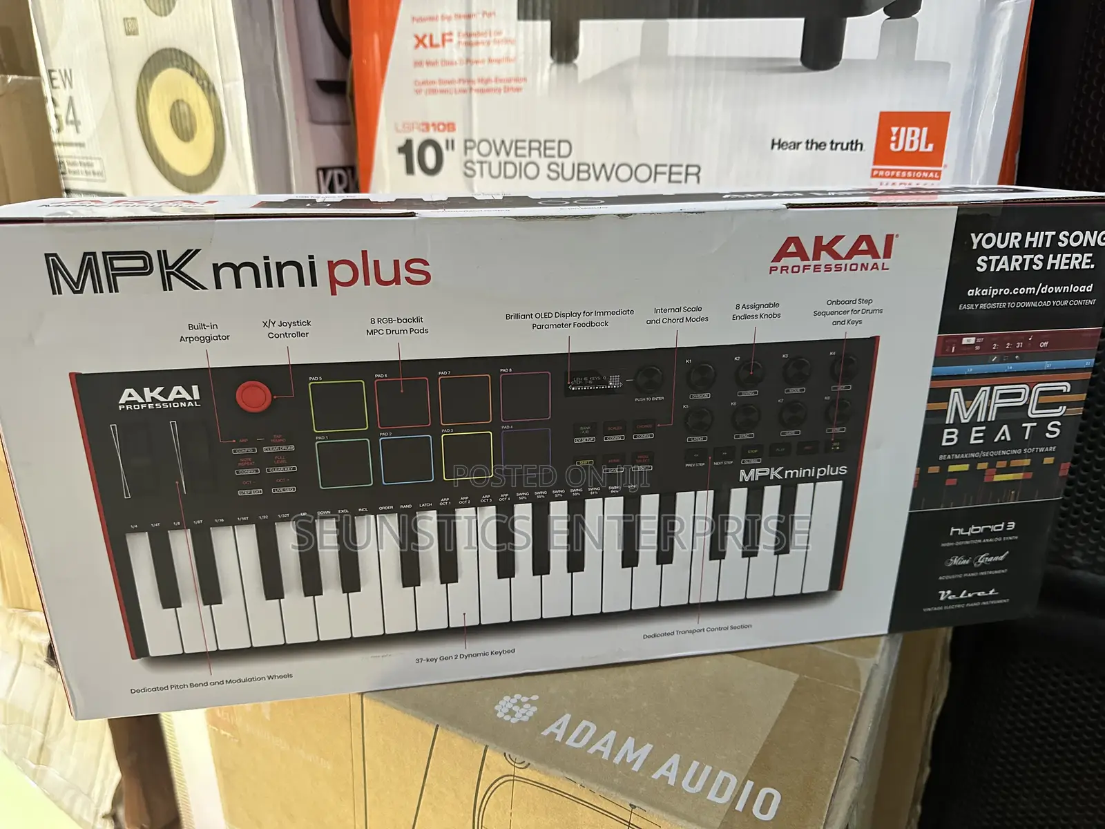 Quality Akai MPK Mini Plus MIDI Keyboard