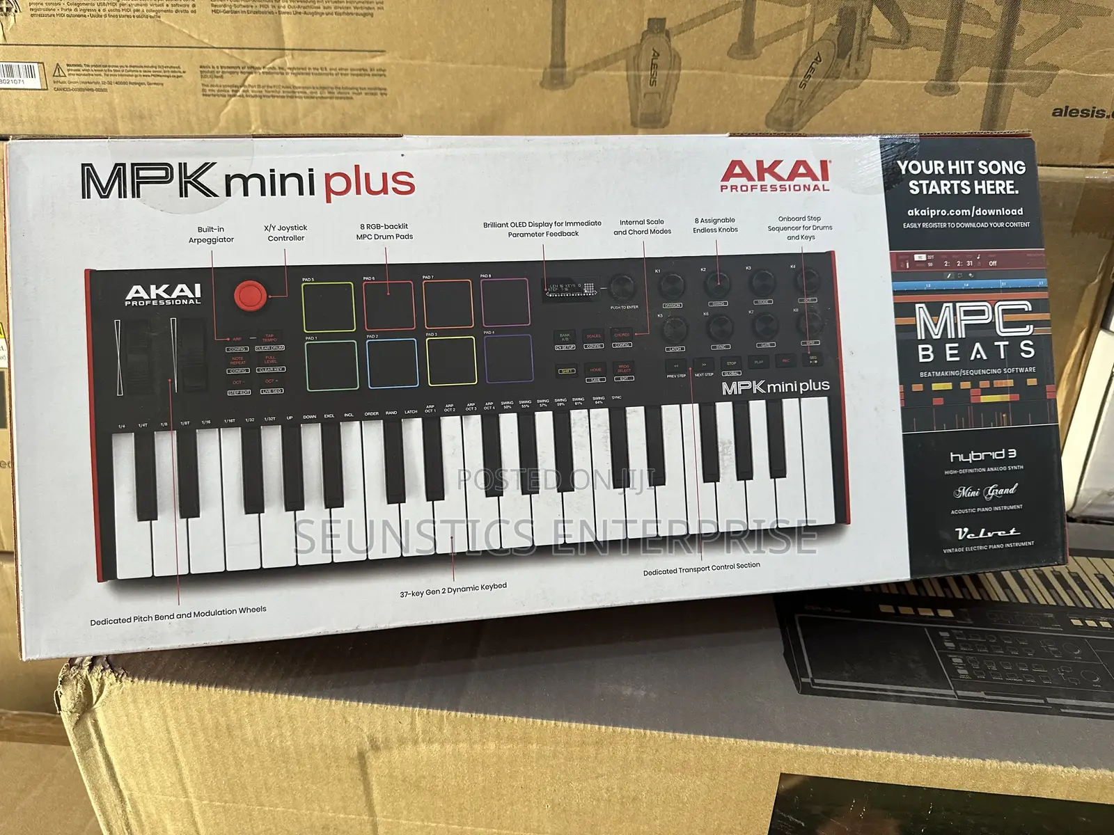 Quality Akai MPK Mini Plus MIDI Keyboard