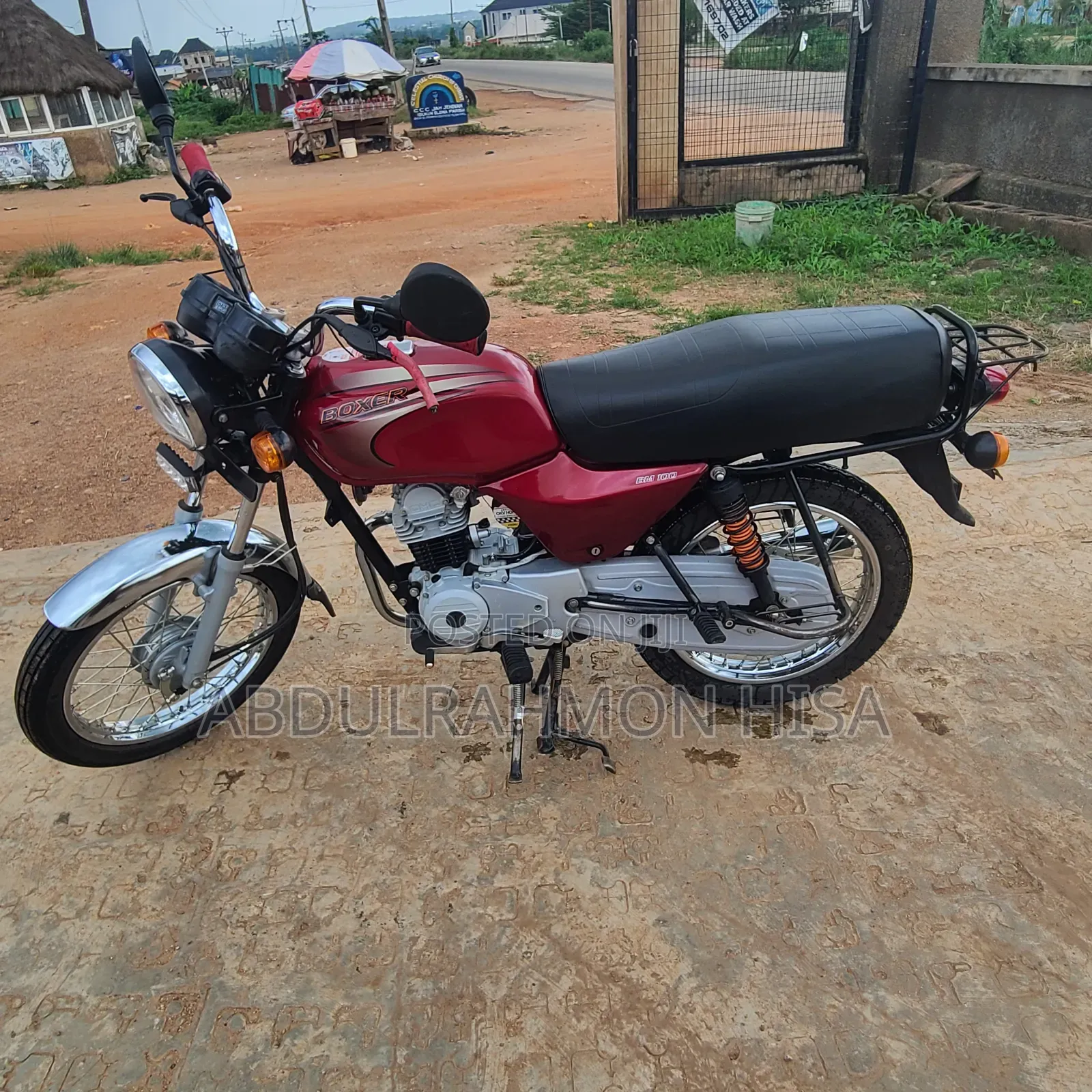 Bajaj Boxer 100 2026 Red