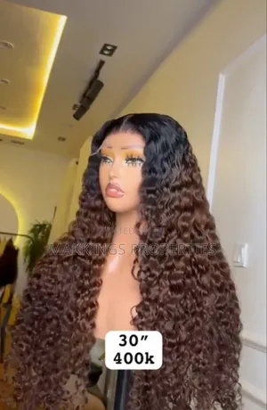 30 Inches Long Curly Wig – Full, Voluminous Curls