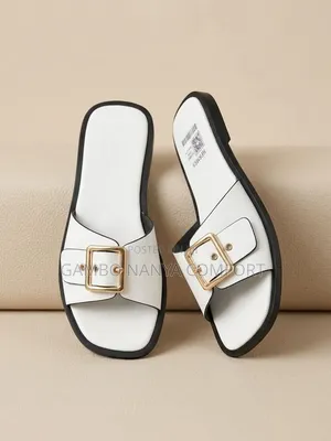 Women's Casual Leather Slippers and Sandals _Comfortable & Affordable