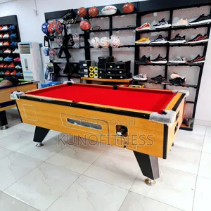7ft Coin Snooker Table With HDF Top Nigerian-Made