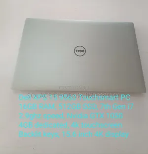 Laptop Dell XPS 15 (9560) 16GB Intel Core i7 SSD 512GB