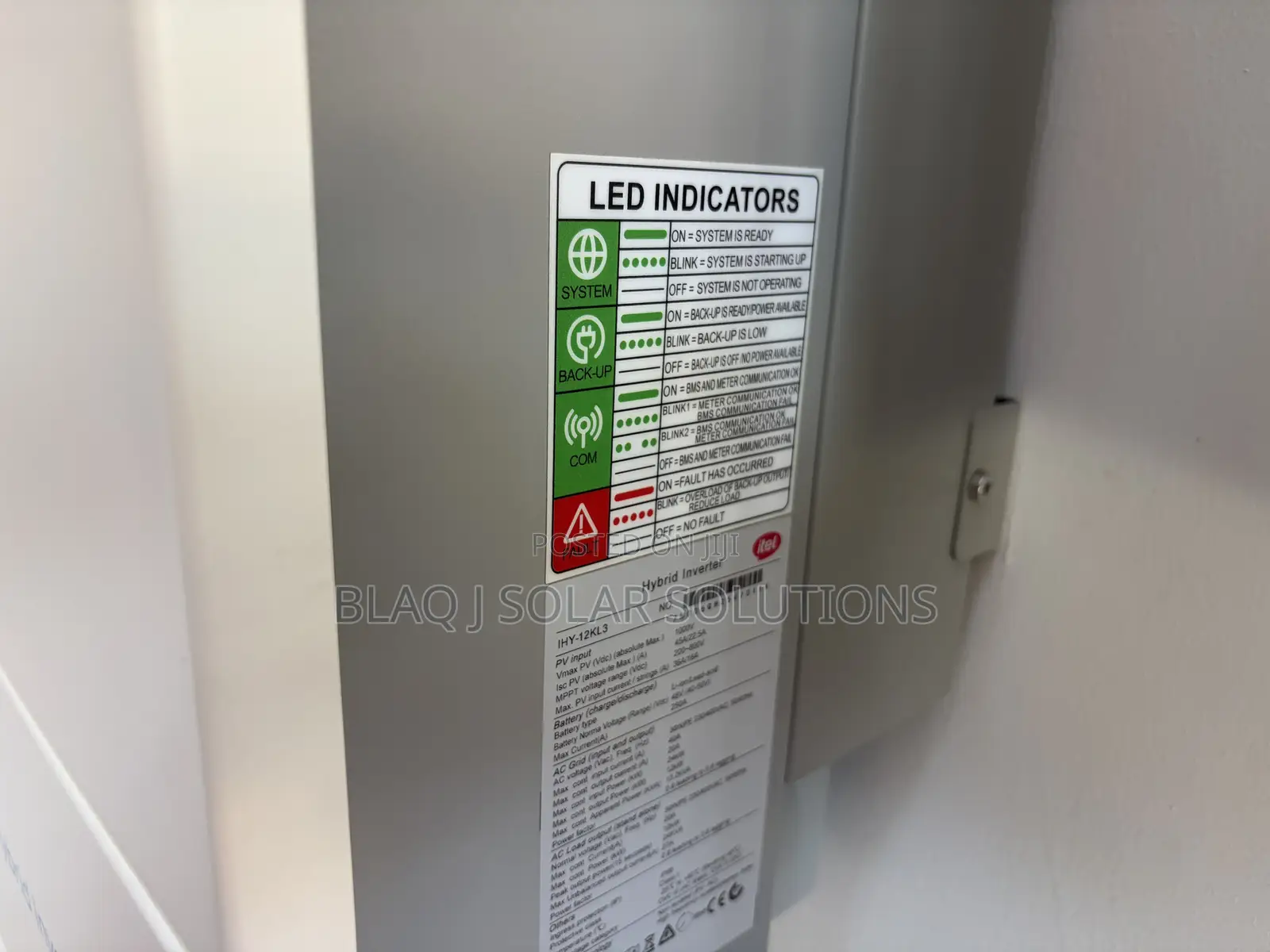 Itel 12KVa Hybrid Inverter
