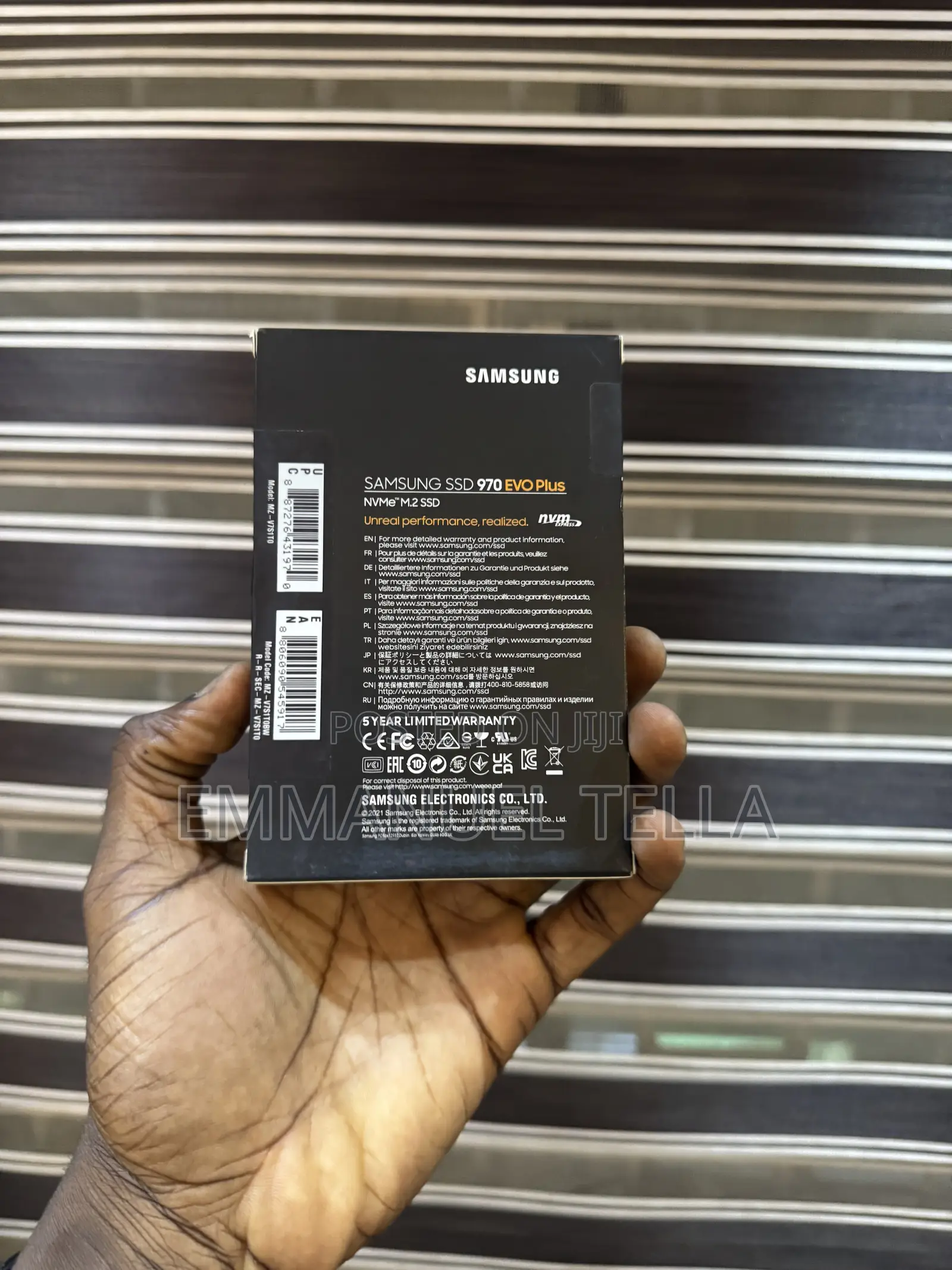 The Samsung 970 EVO Plus 1TB NVMe SSD