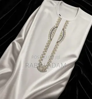 Babbar Riga With Monogram Design,Classic Kaftans