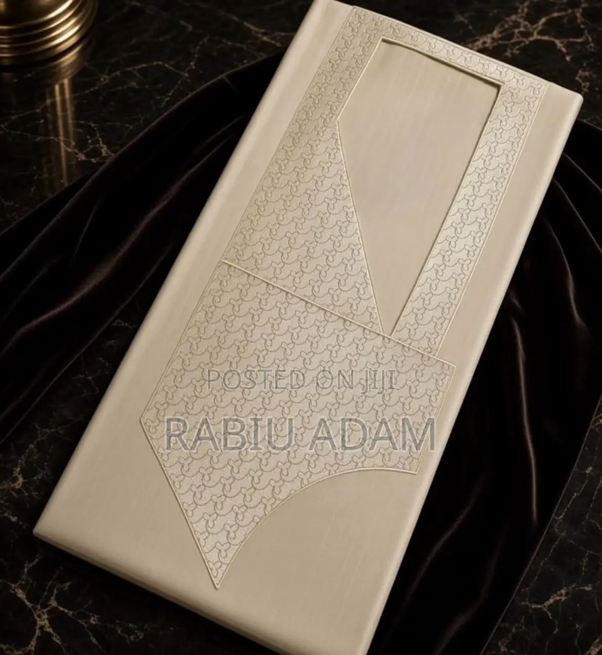 Babbar Riga With Monogram Design,Classic Kaftans
