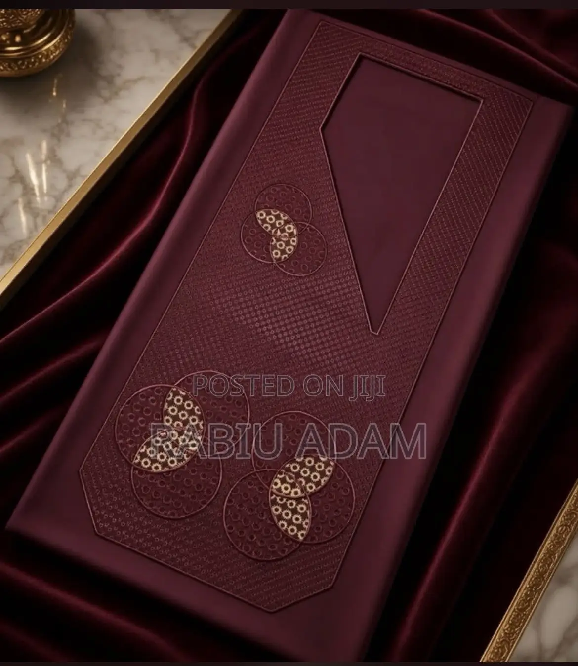 Babbar Riga With Monogram Design,Classic Kaftans