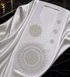 Babbar Riga With Monogram Design,Classic Kaftans