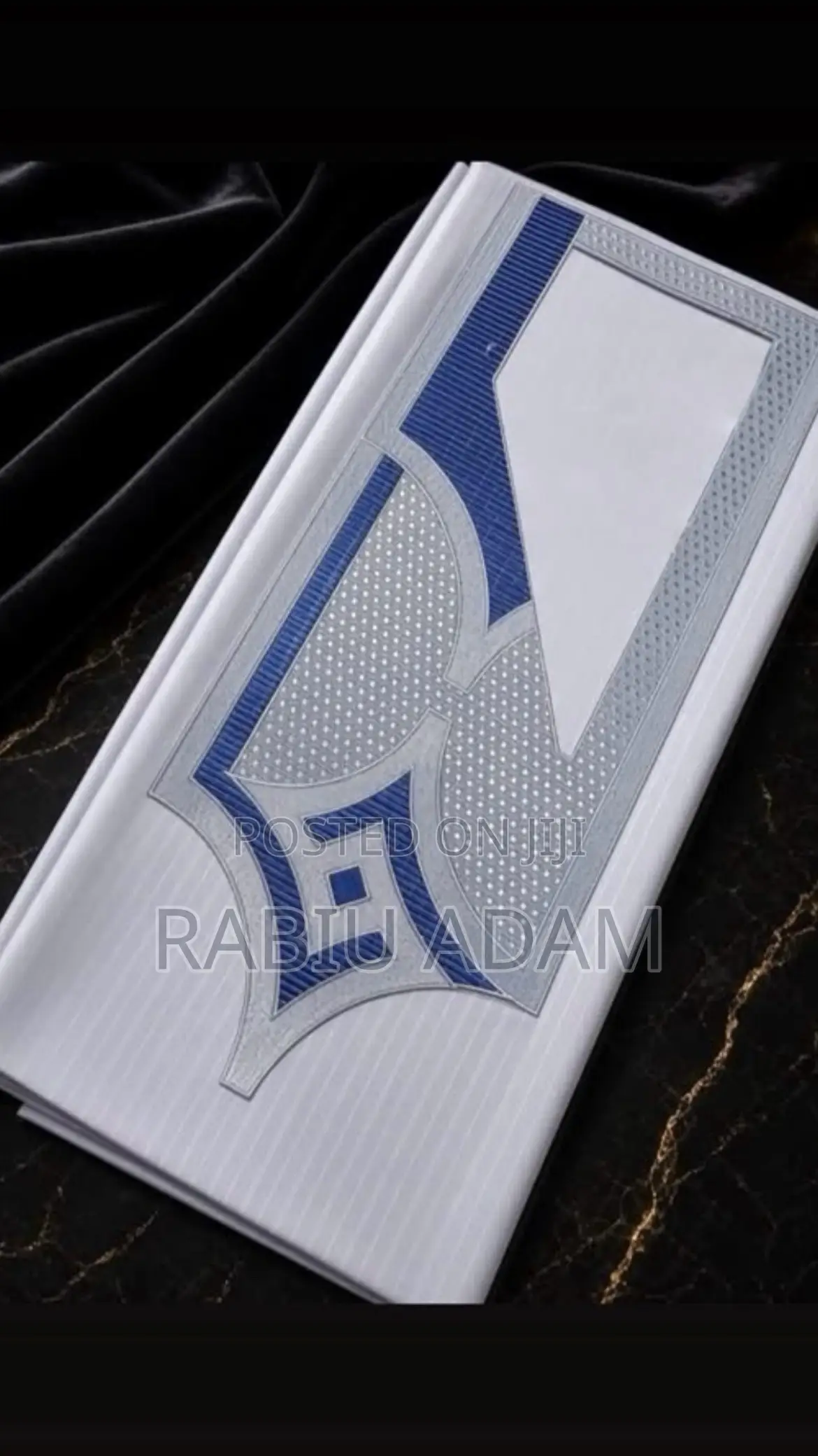 Babbar Riga With Monogram Design,Classic Kaftans