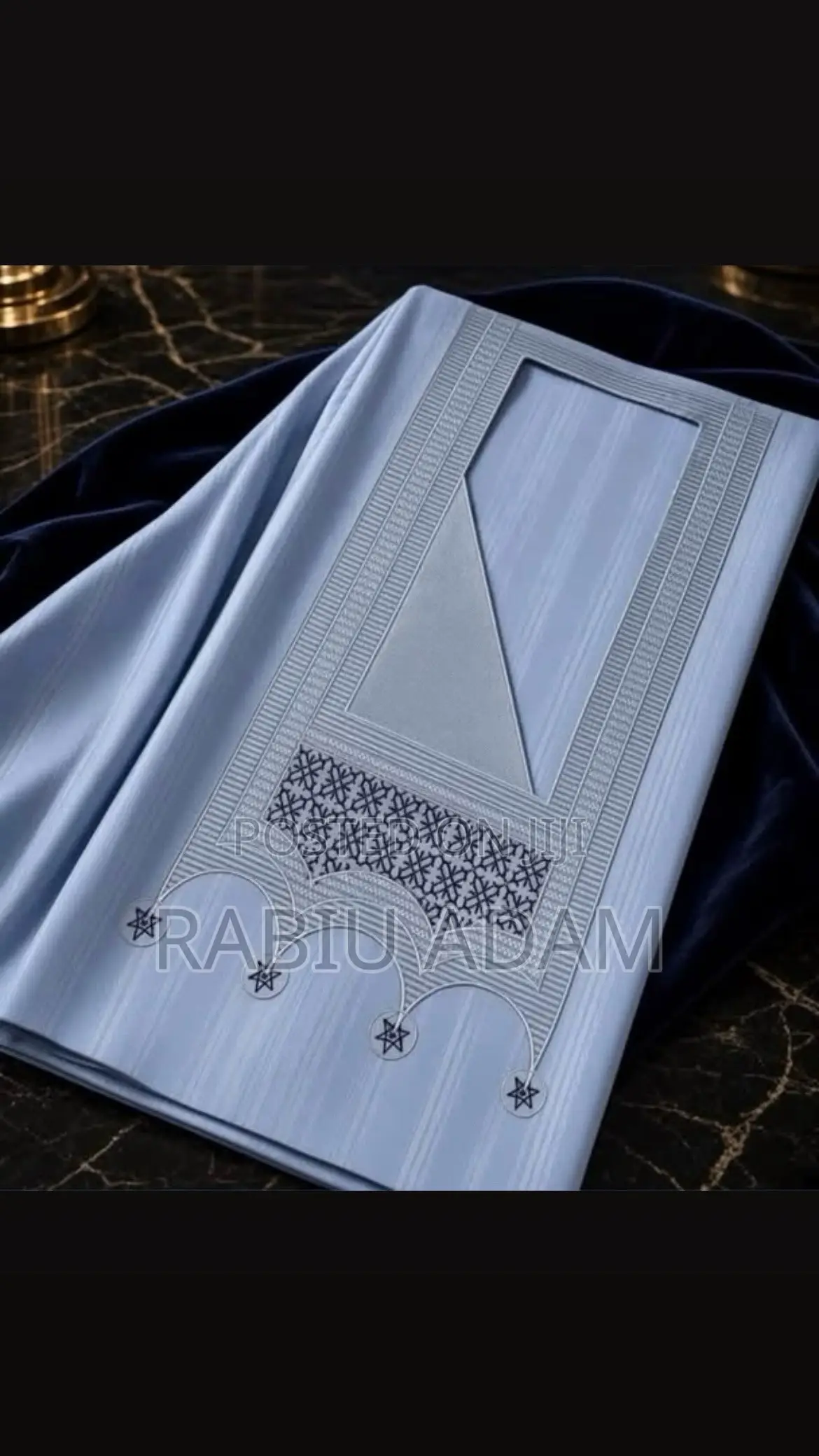Babbar Riga With Monogram Design,Classic Kaftans