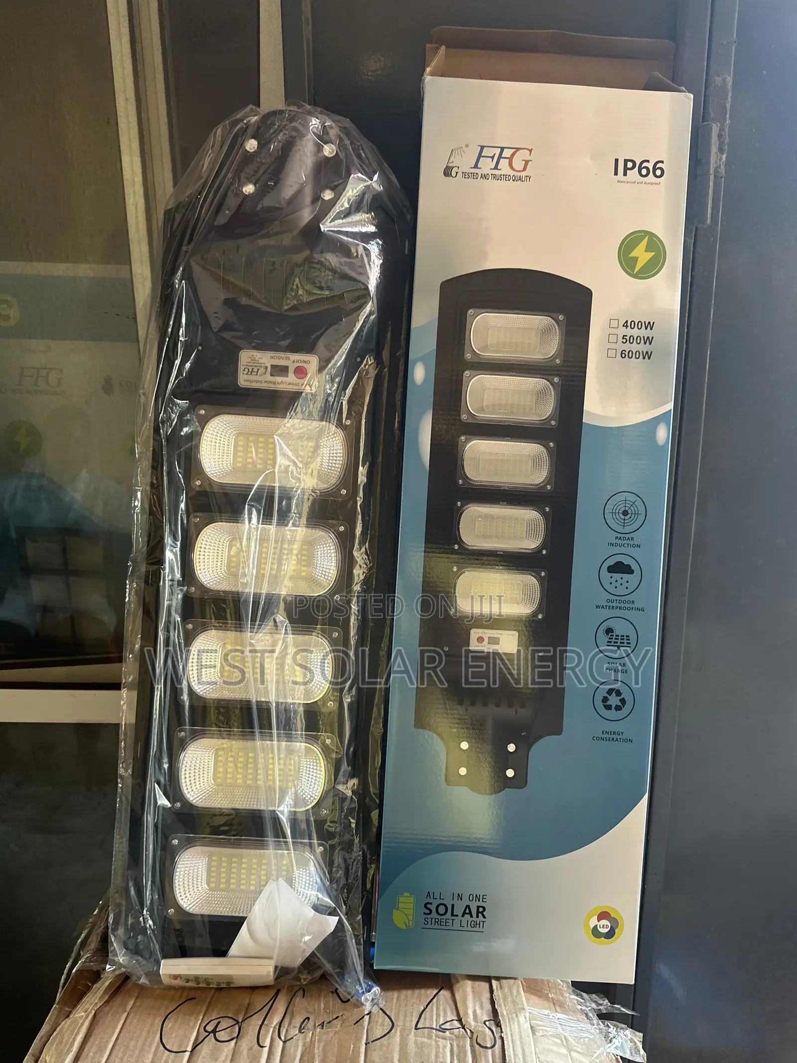 600W 5 Eyes FFG Solar Street Light