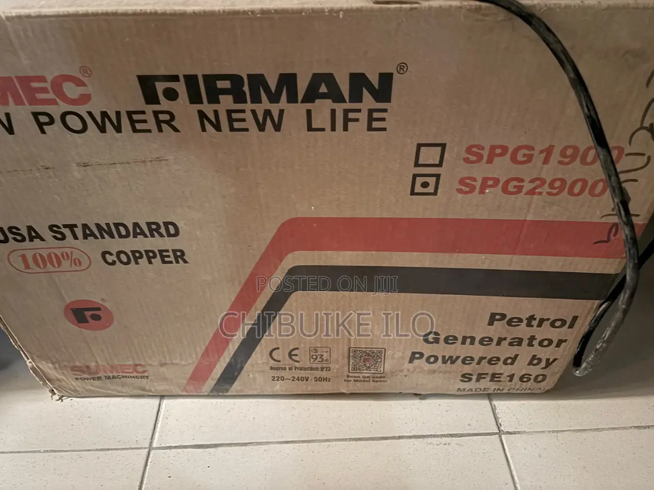 Sumec Fireman Spg2900