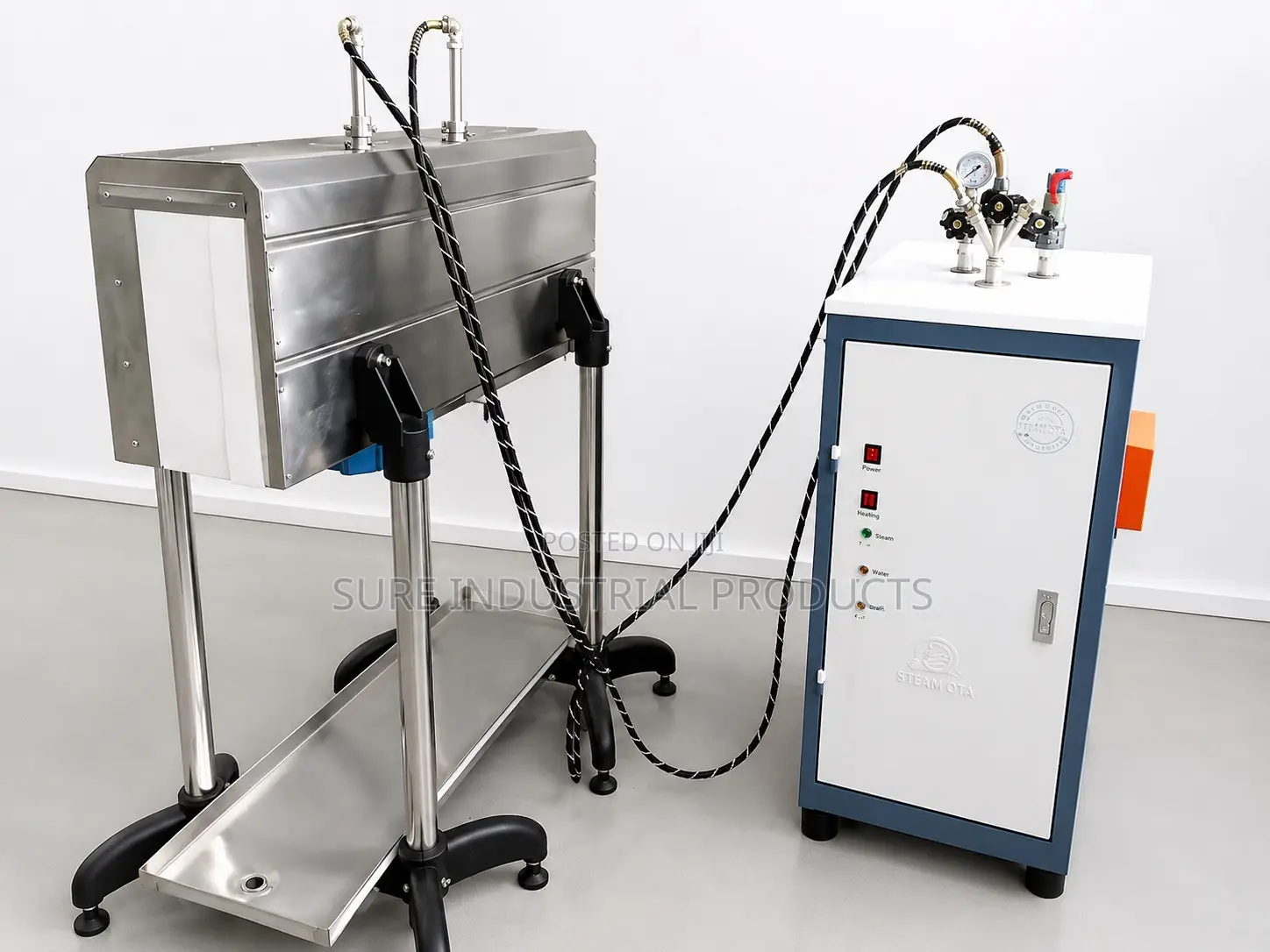 9kw Bottle Steam Labelling Machine