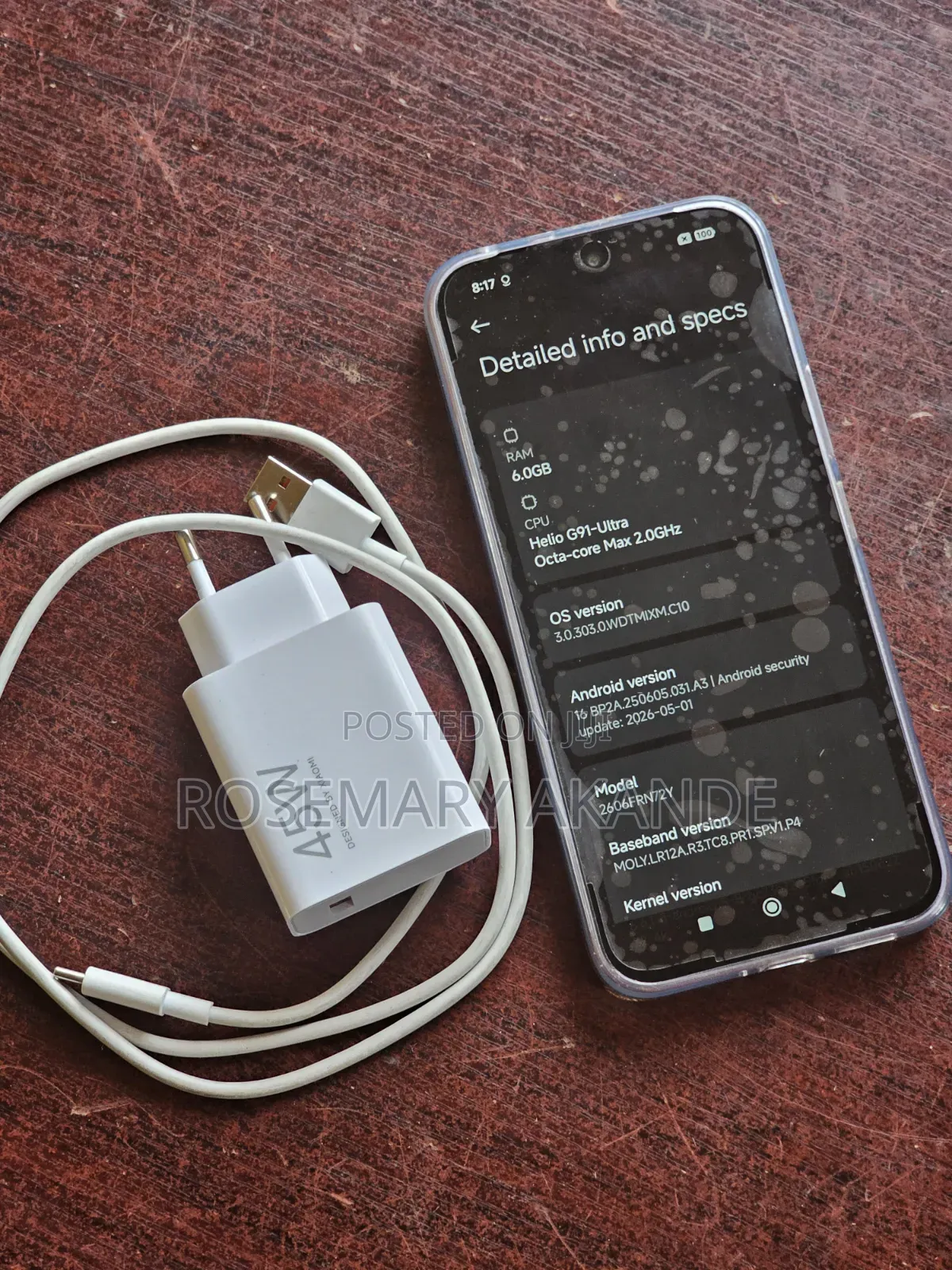 Xiaomi Redmi 17 256 GB Silver