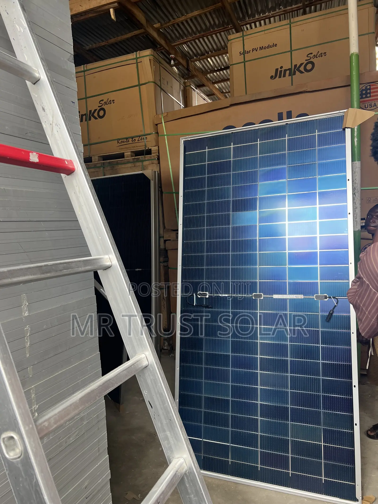 650w Jinko Bificial Solar Panel