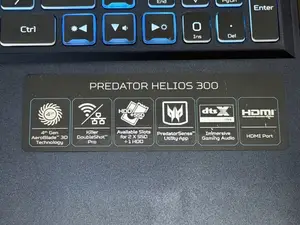 Laptop Acer Predator Helios 300 16GB Intel Core i7 SSD 512GB