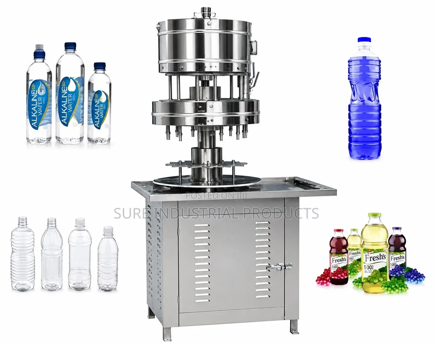 12 Head Bottle Filling Machine