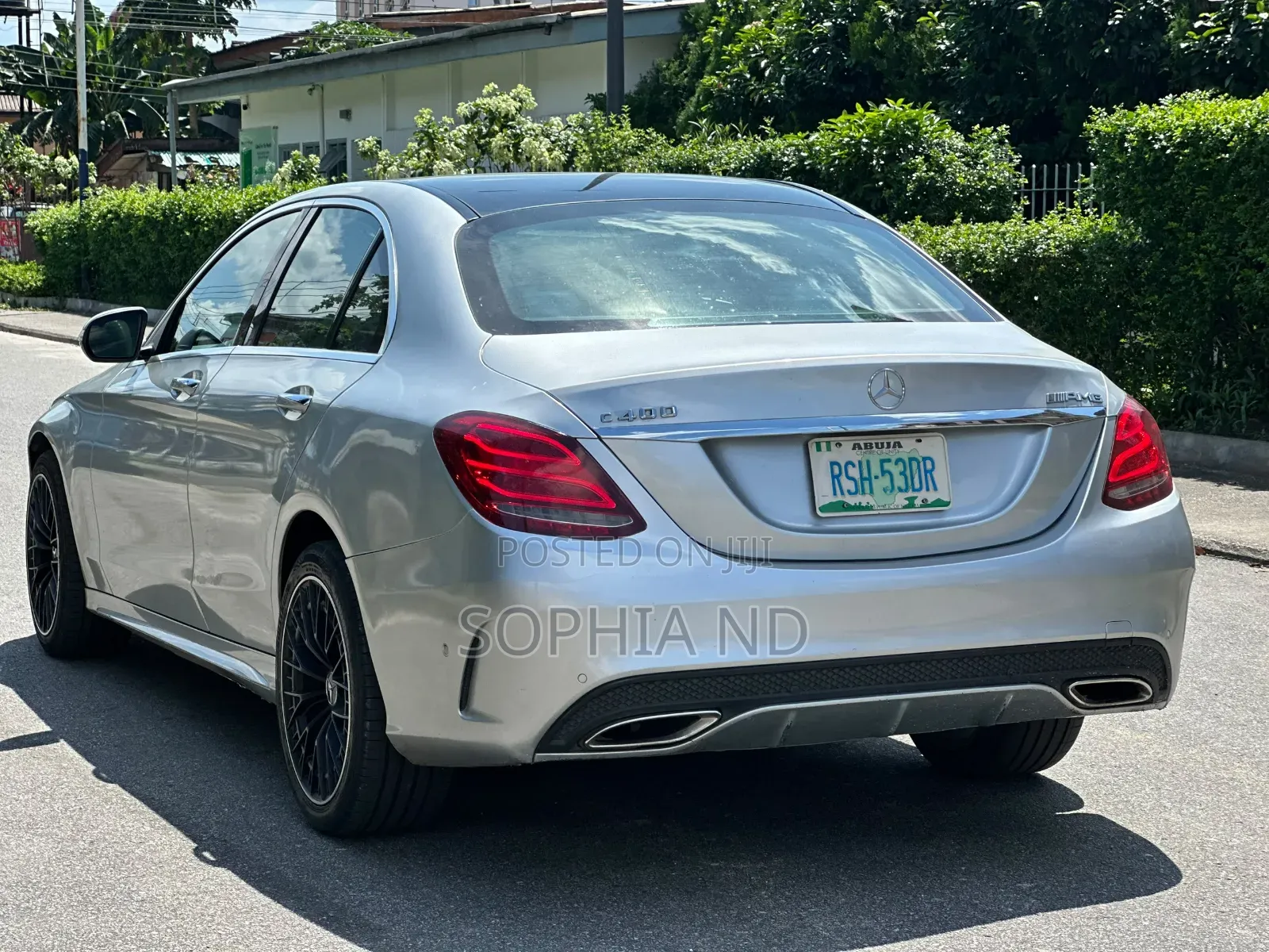 Mercedes-Benz C400 2017 Silver