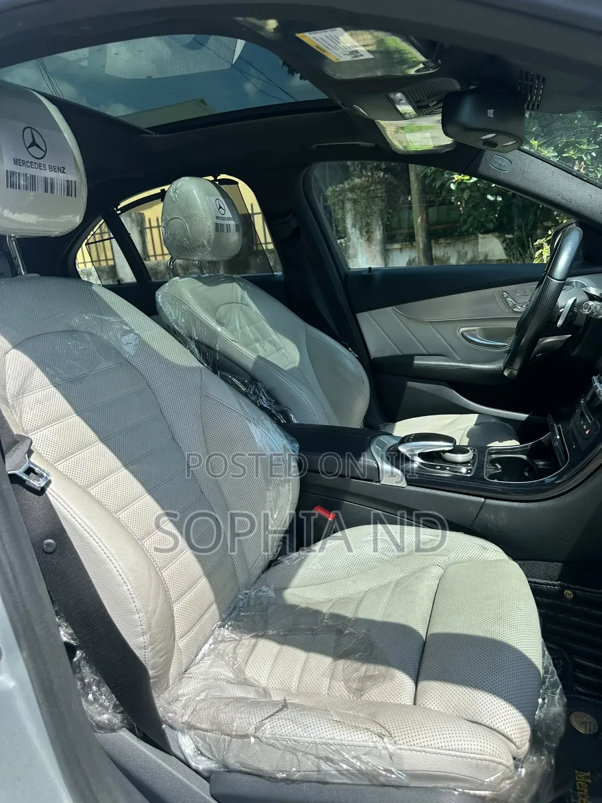 Mercedes-Benz C400 2017 Silver