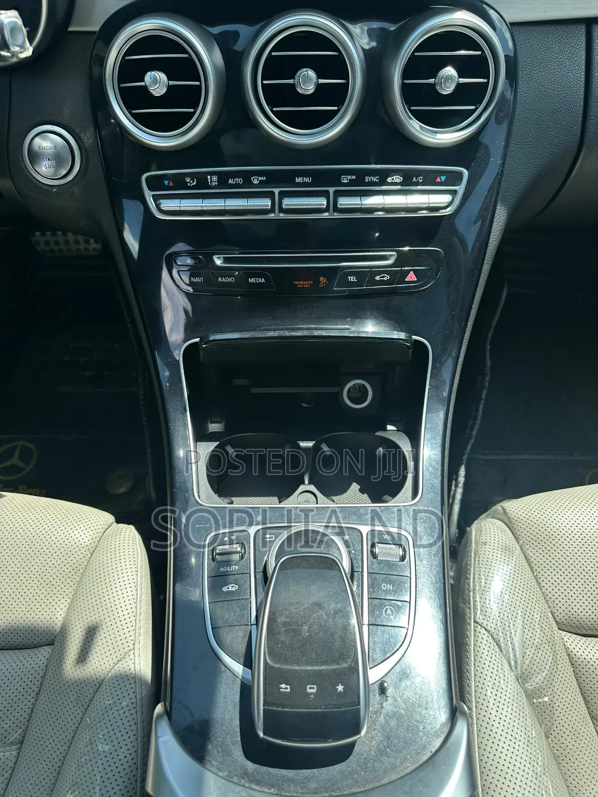 Mercedes-Benz C400 2017 Silver
