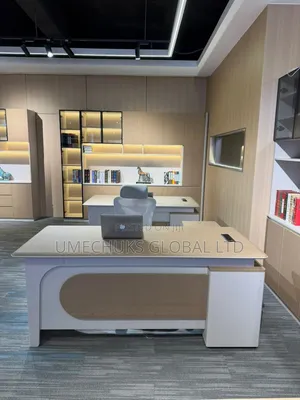 Executive 1.6m Office Desk With Extension