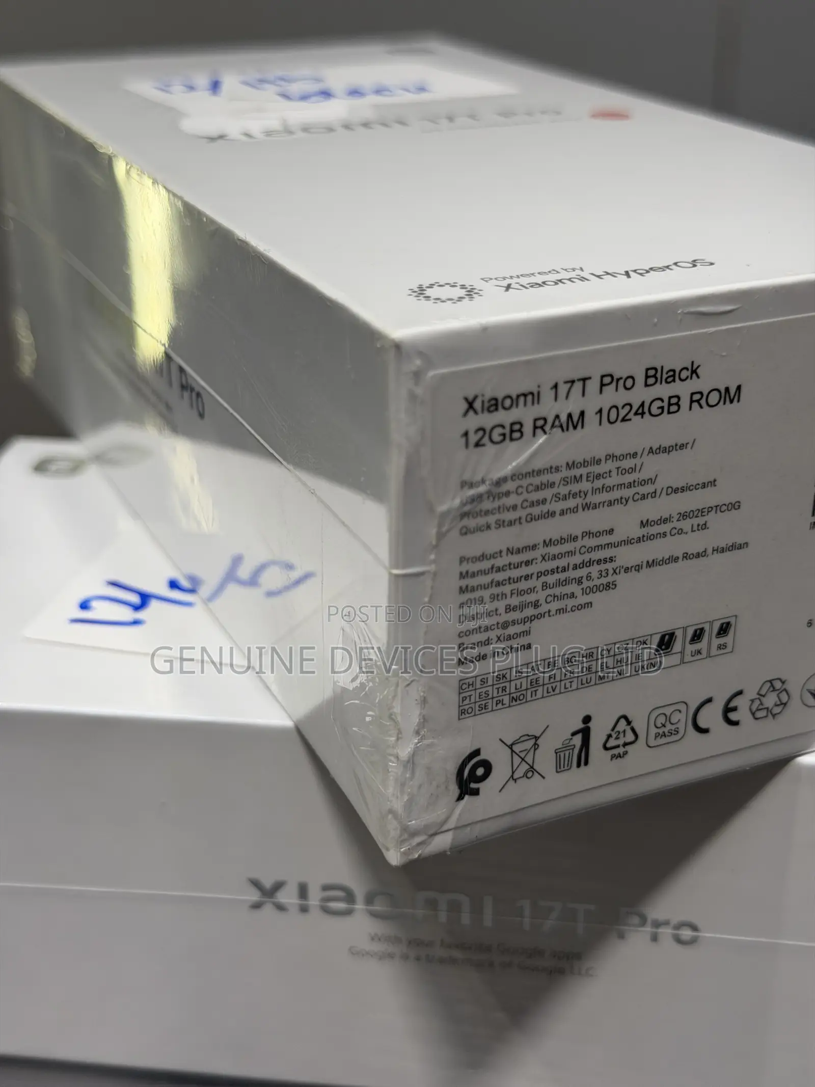 New Xiaomi 17T Pro 1 TB Black