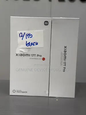 New Xiaomi 17T Pro 1 TB Black