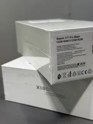 New Xiaomi 17T Pro 512 GB Black