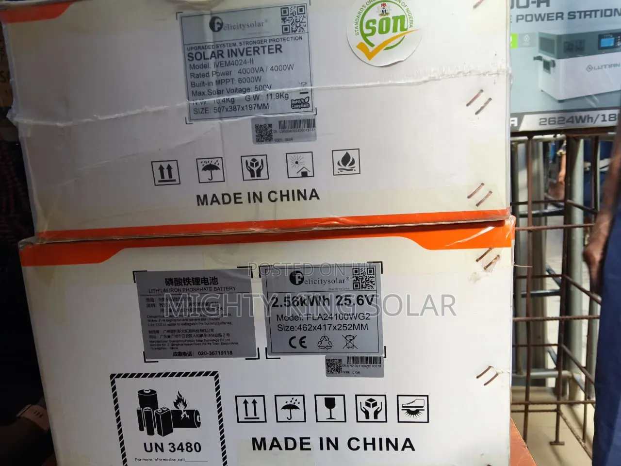 2.5kwh Plus 4kva 24v Felicity All in One