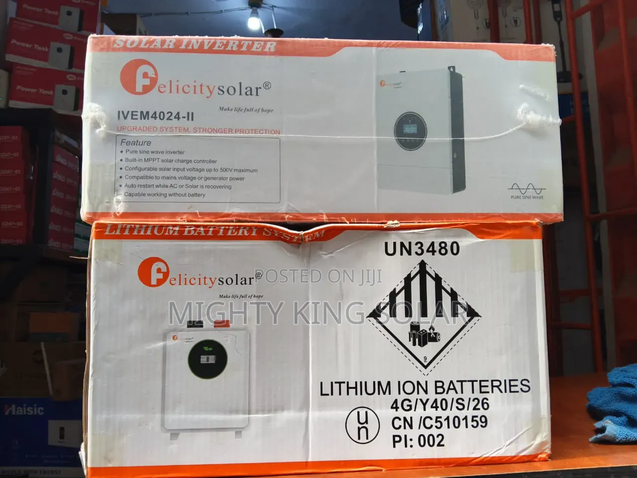 2.5kwh Plus 4kva 24v Felicity All in One