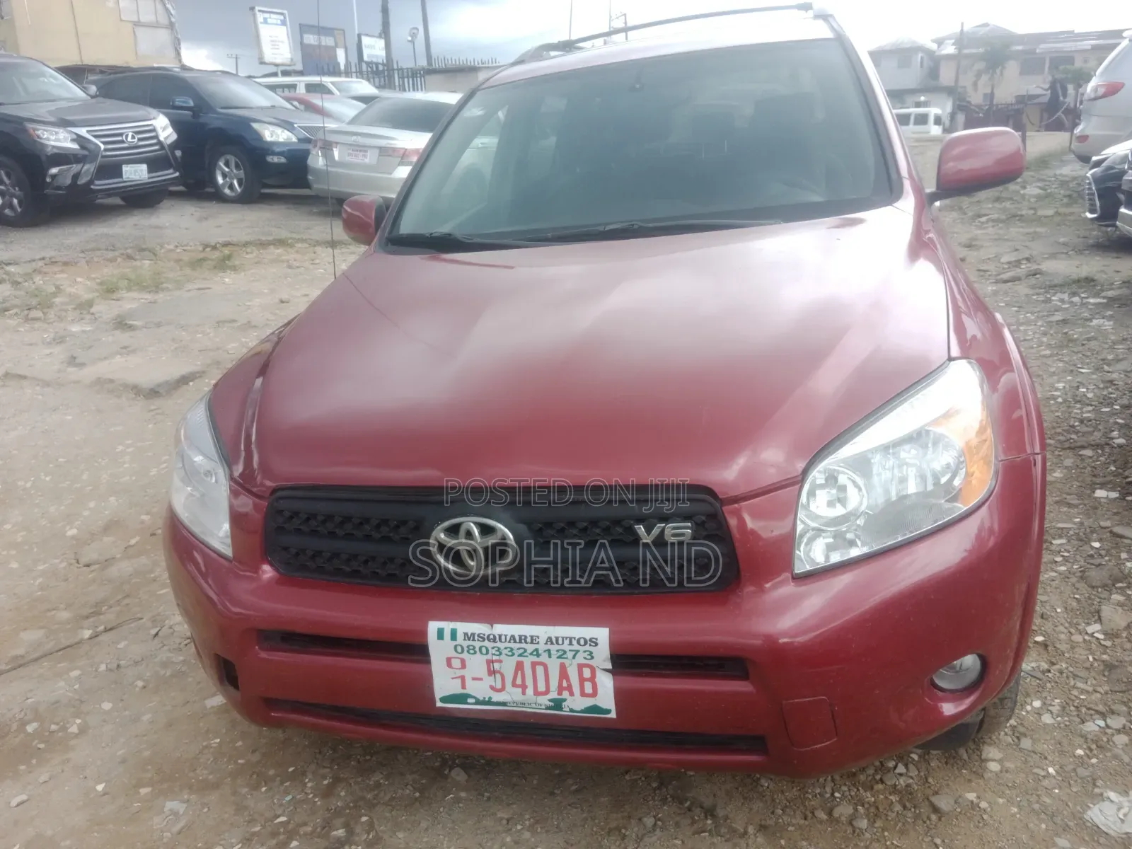Toyota RAV4 2009 Red