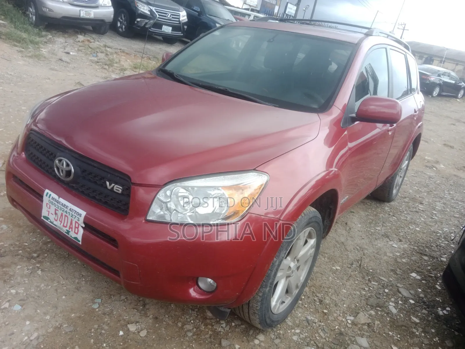 Toyota RAV4 2009 Red