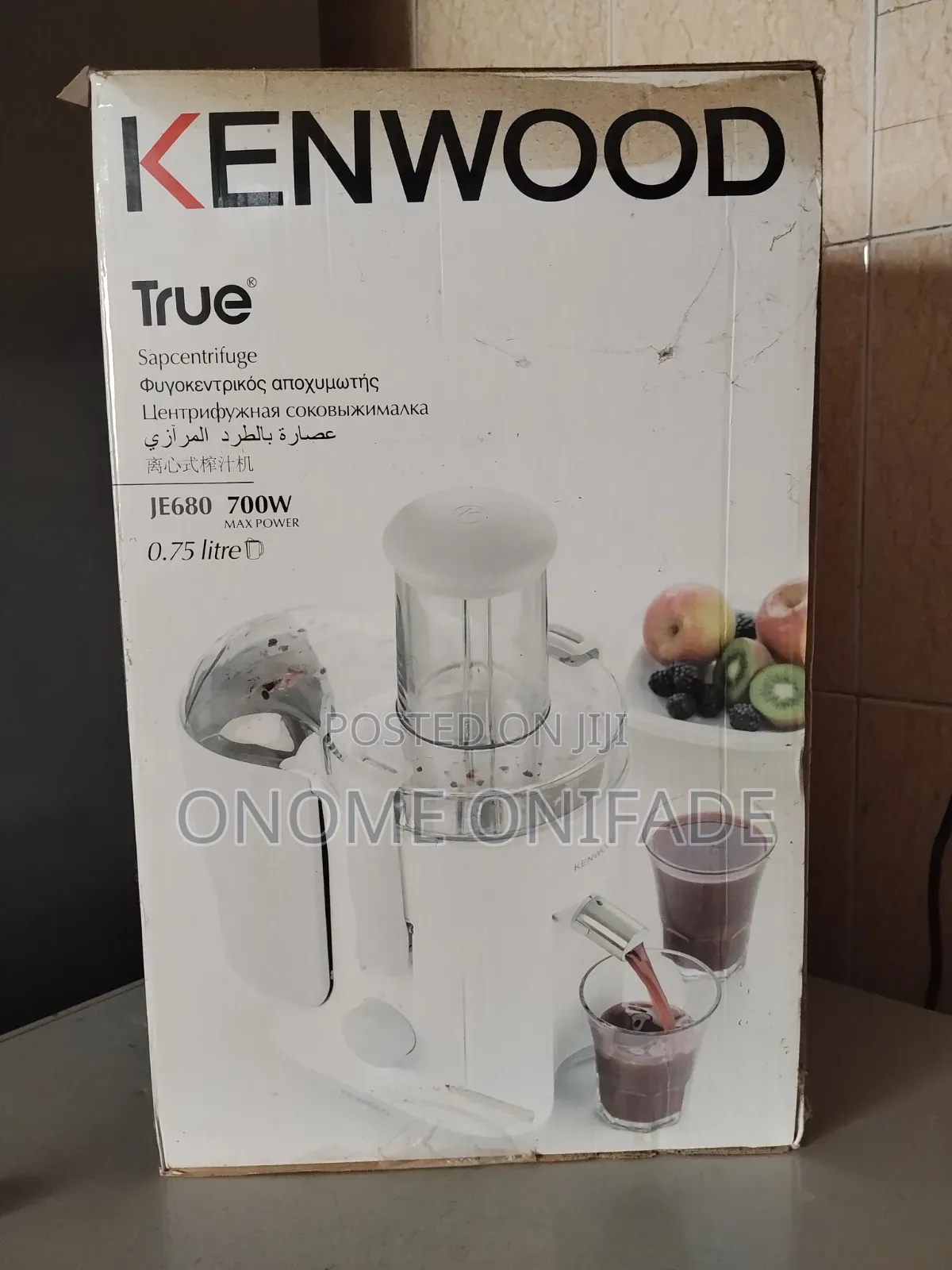 Kenwood Centrifugal Juicer
