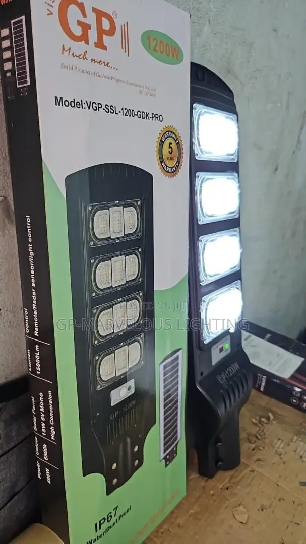 1200watt Solar Light